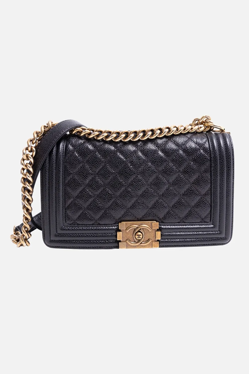 Medium Caviar Boy Bag sold by Plus Zero Concept Store