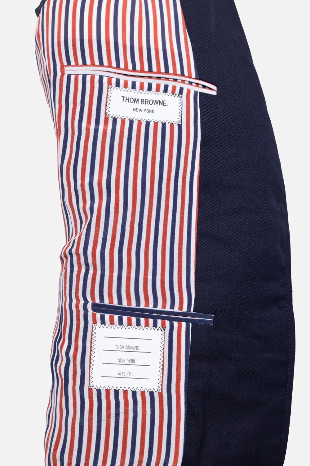 Striped Patchwork Blazer sold by Plus Zero Concept Store product image thumbnail 4