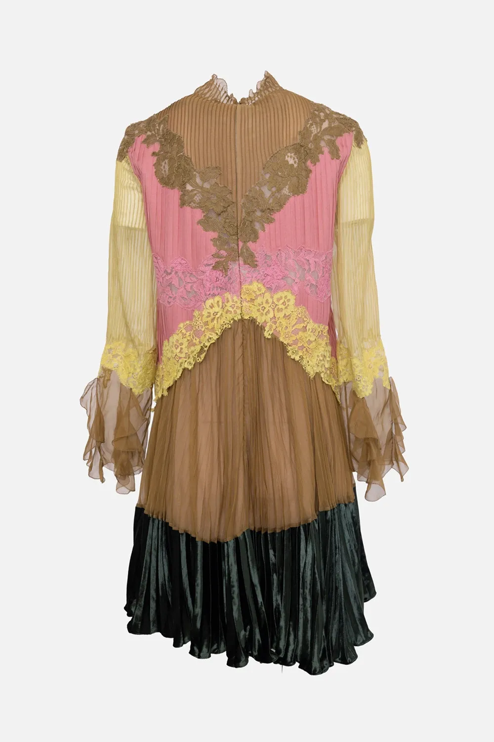 Pleated Lace Dress sold by Plus Zero Concept Store product image thumbnail 2