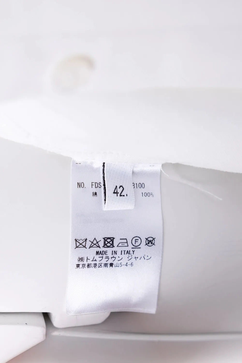 White Long Sleeve Shirt Dress sold by Plus Zero Concept Store product image thumbnail 4