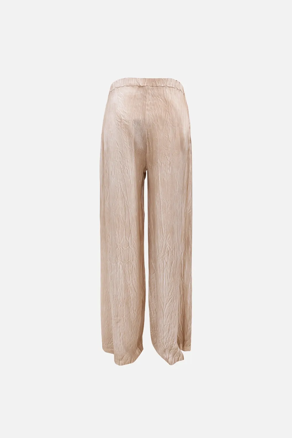 Crumpled Silk Palazzo Pants sold by Plus Zero Concept Store product image thumbnail 3