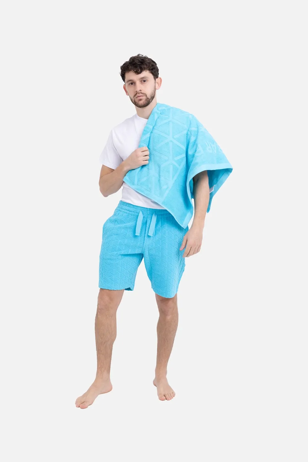 Towelling Sweat Shorts sold by Plus Zero Concept Store product image thumbnail 2