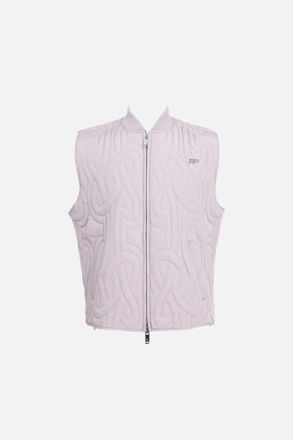 Quilted Zip Vest sold by Plus Zero Concept Store
