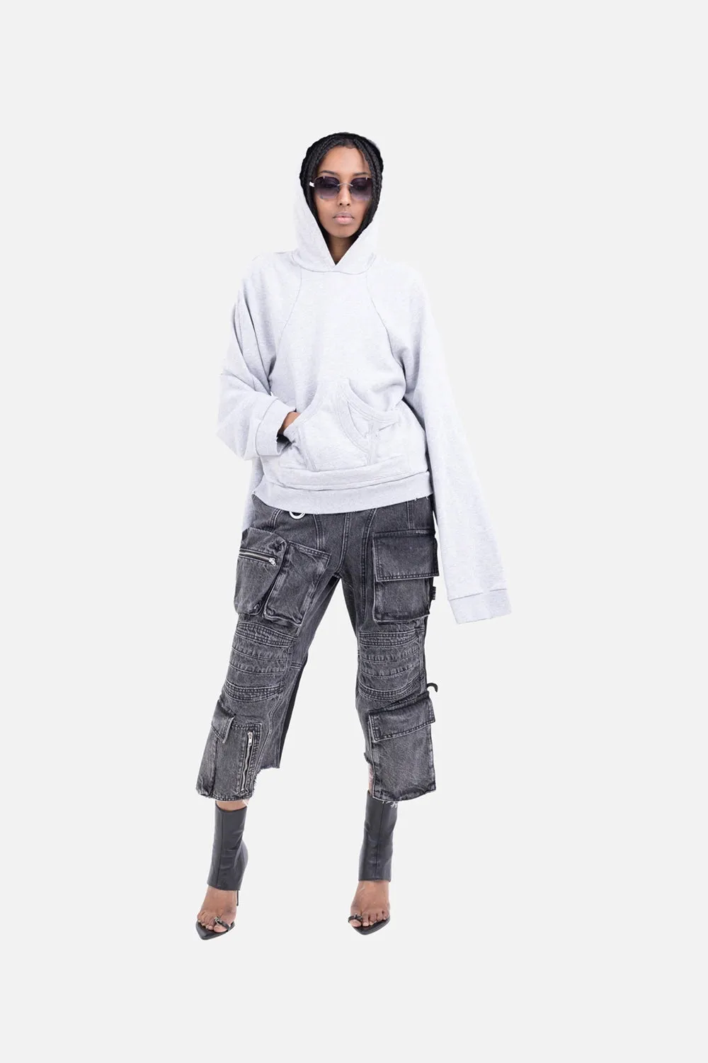 Cut-Out Cargo Jeans sold by Plus Zero Concept Store product image thumbnail 2