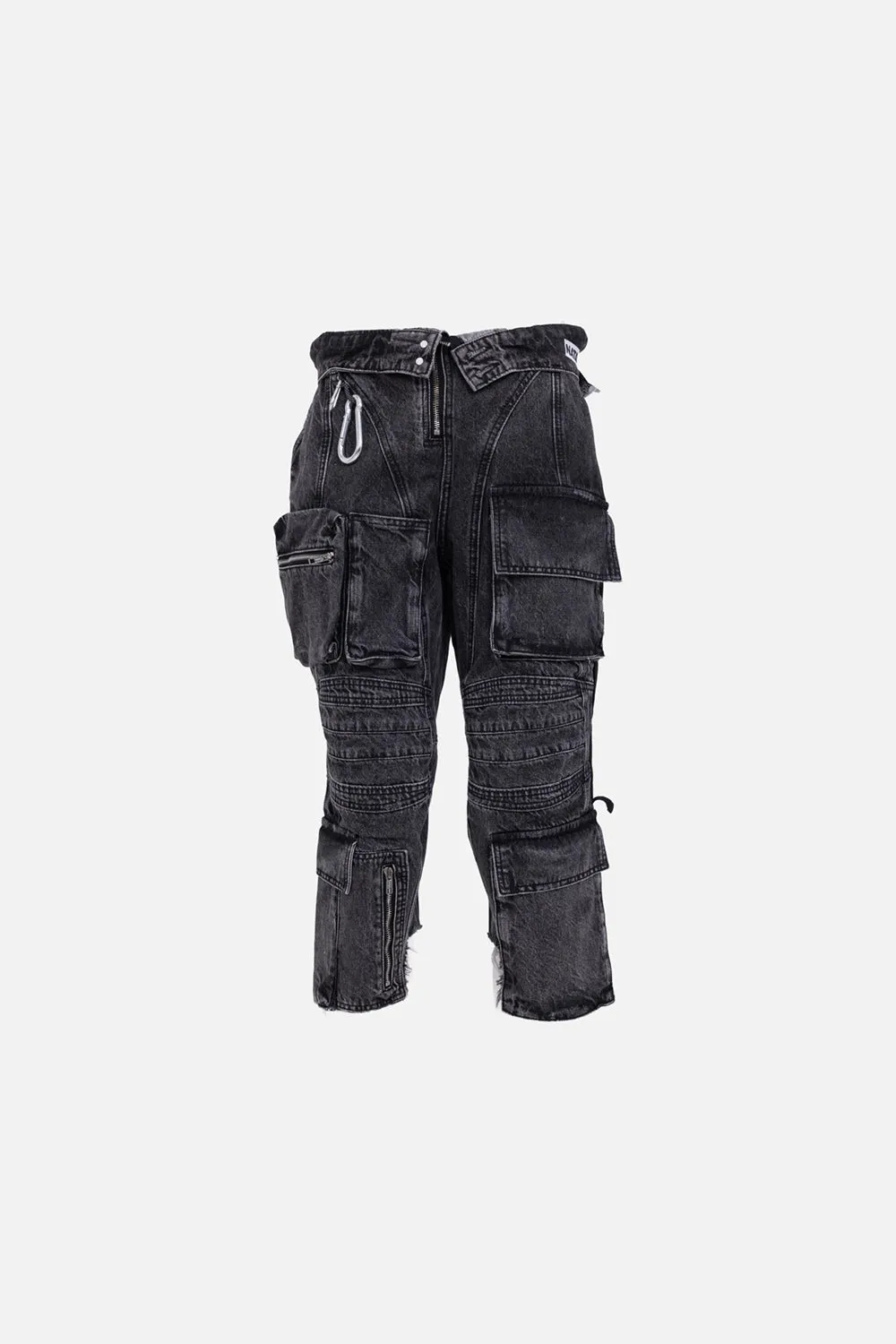 Cut-Out Cargo Jeans sold by Plus Zero Concept Store product image thumbnail 4