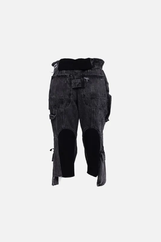 Cut-Out Cargo Jeans made by Natasha Zinko