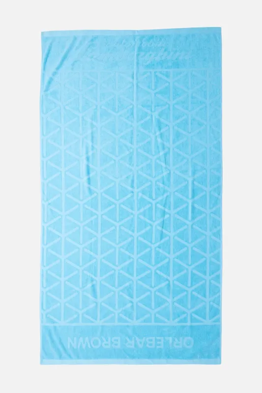Reticolo Jacquard Beach Towel sold by Plus Zero Concept Store