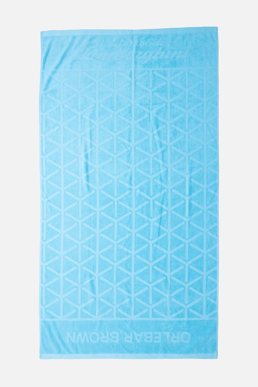 Reticolo Jacquard Beach Towel sold by Plus Zero Concept Store