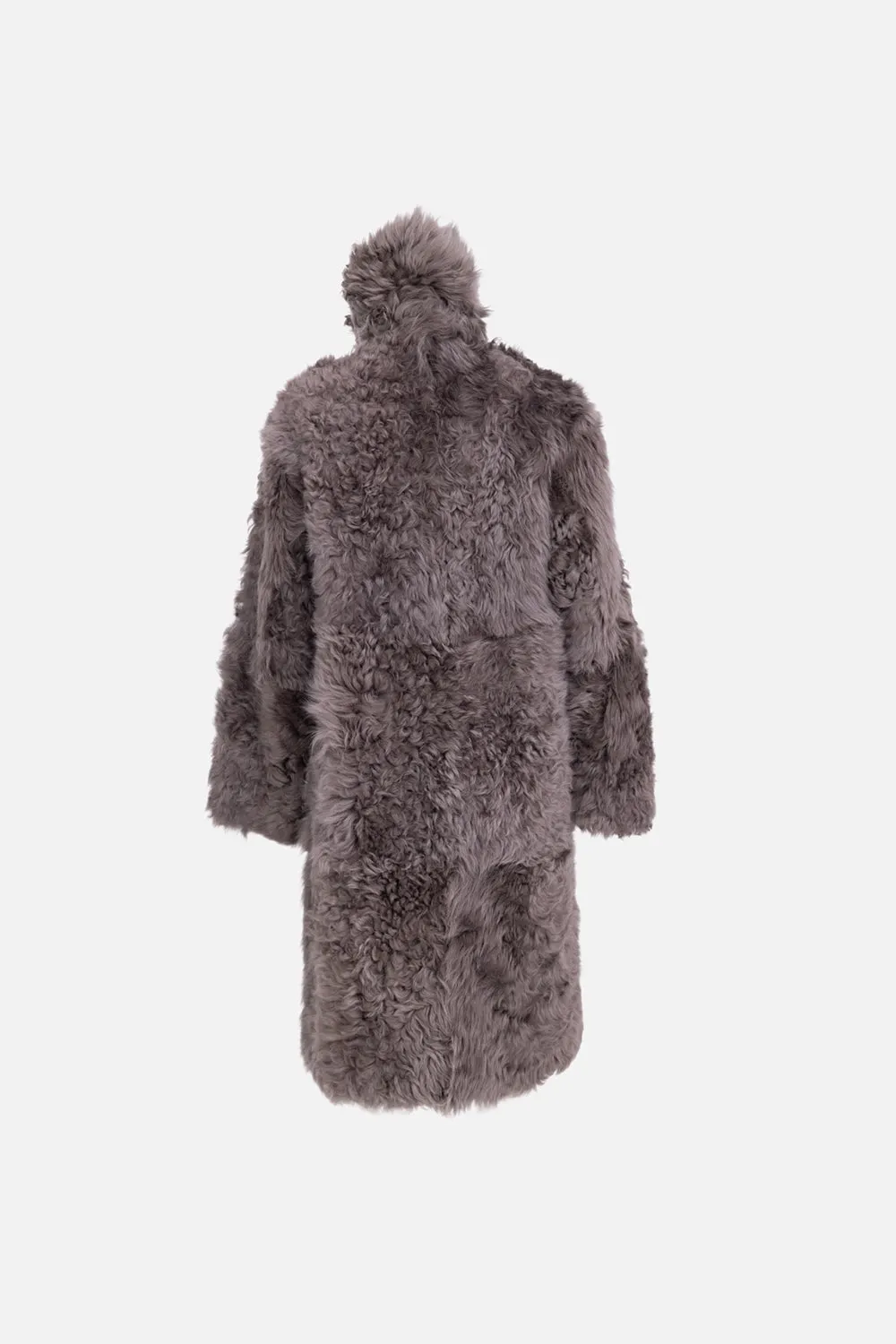 Reversible Toscana Shearling Coat sold by Plus Zero Concept Store product image thumbnail 3