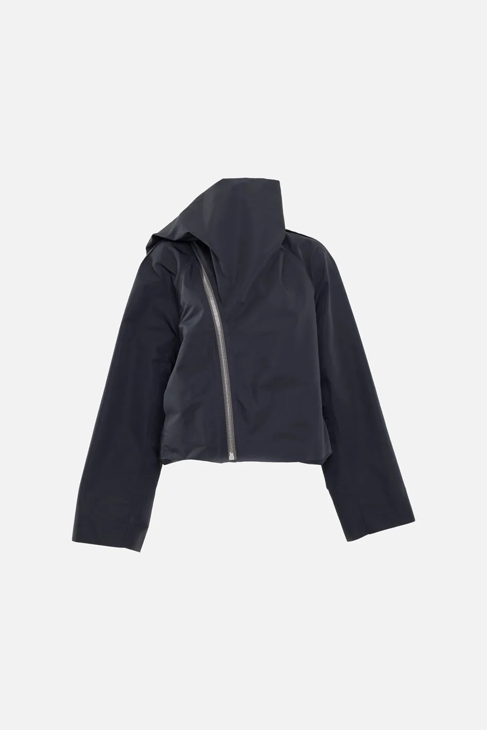 Cropped Scarf Flight Jacket sold by Plus Zero Concept Store