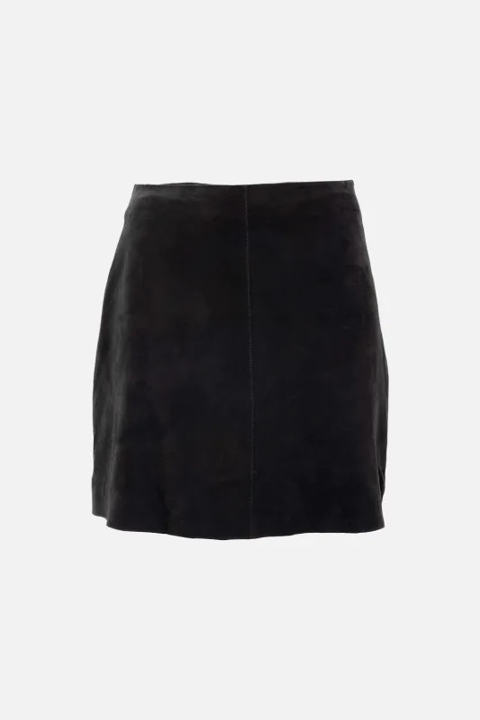 Nola Suede Mini Skirt made by By Malene Birger