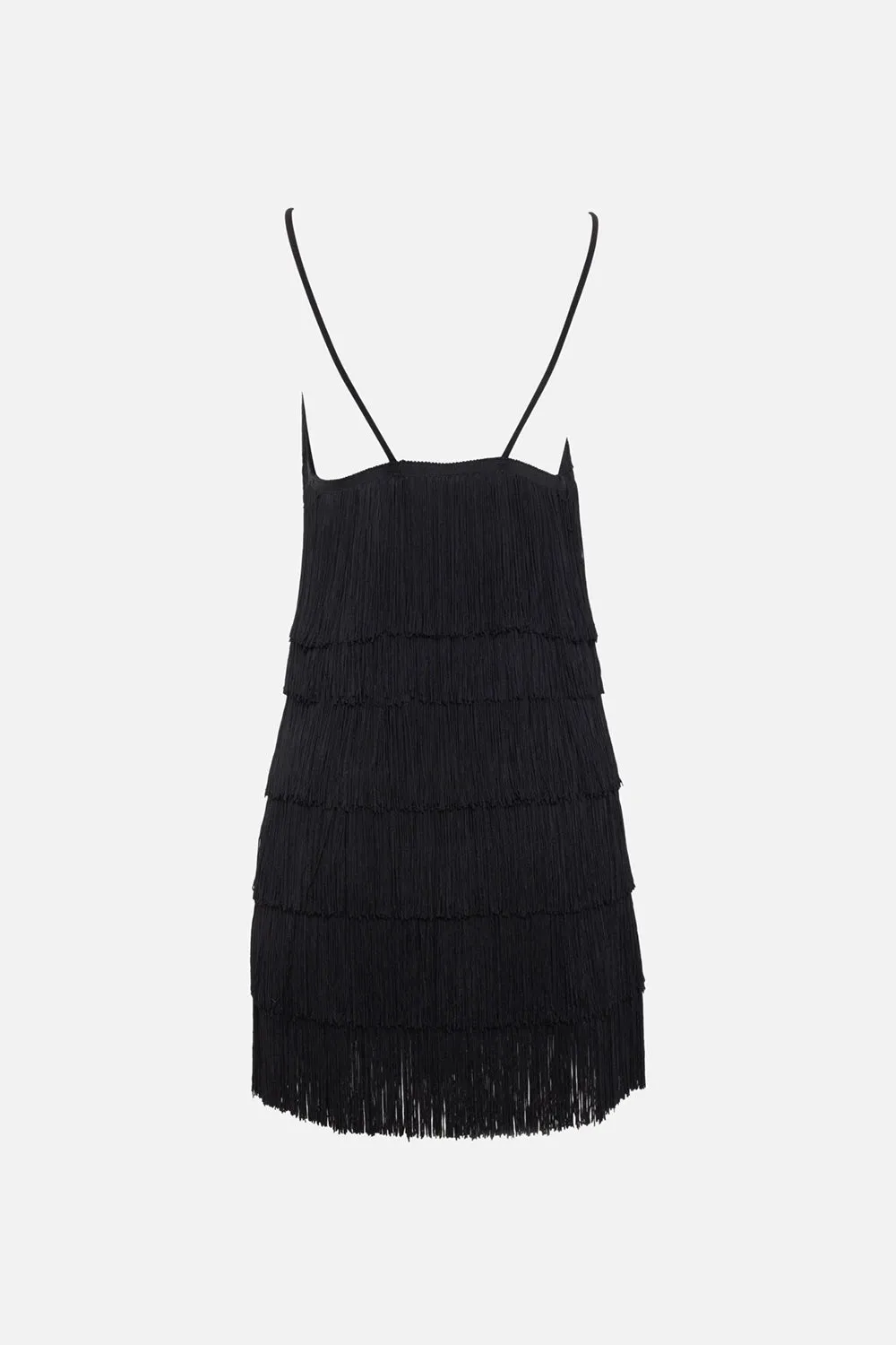 Fringe Slip Mini Dress sold by Plus Zero Concept Store product image thumbnail 2