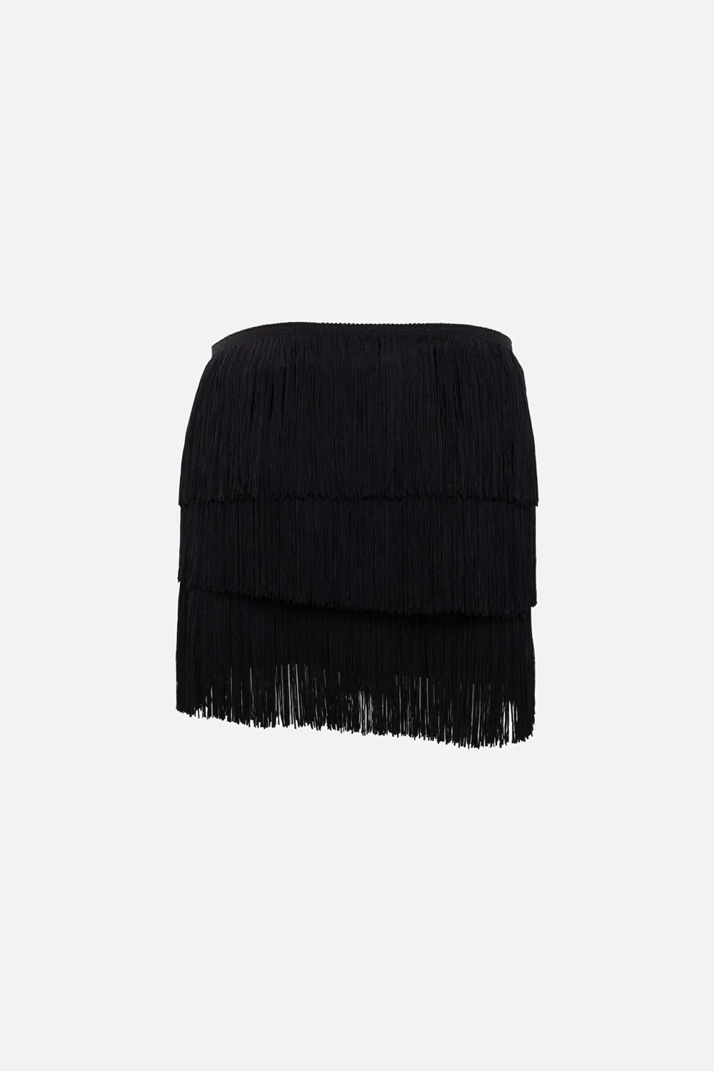 Fringe Mini Skirt sold by Plus Zero Concept Store