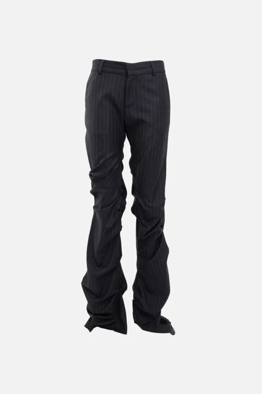 Botched Pinstripe Pants made by Natasha Zinko
