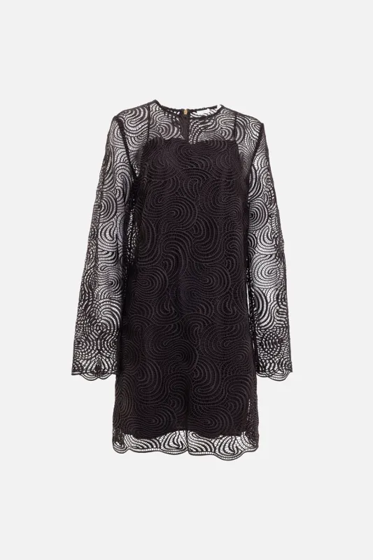 Corded Lace Mini Dress made by Joseph