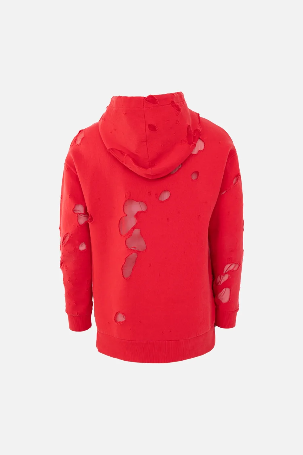 Distressed Logo Hoodie sold by Plus Zero Concept Store product image thumbnail 2
