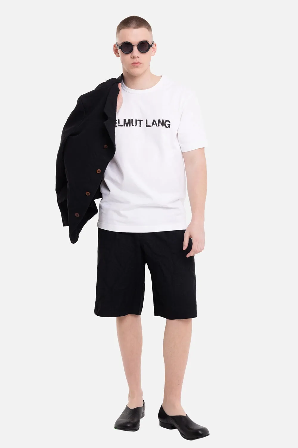 Stencil Logo Cotton T-Shirt sold by Plus Zero Concept Store product image thumbnail 2