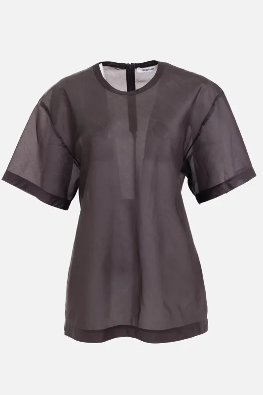 Sheer Relaxed Tee made by Helmut Lang
