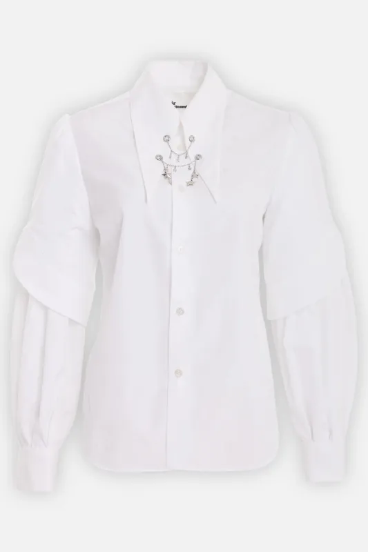 Star Chain Cotton Shirt made by Comme des Garcons