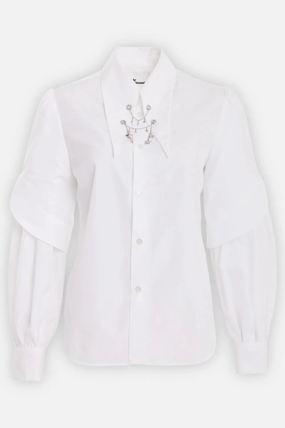 Star Chain Cotton Shirt sold by Plus Zero Concept Store