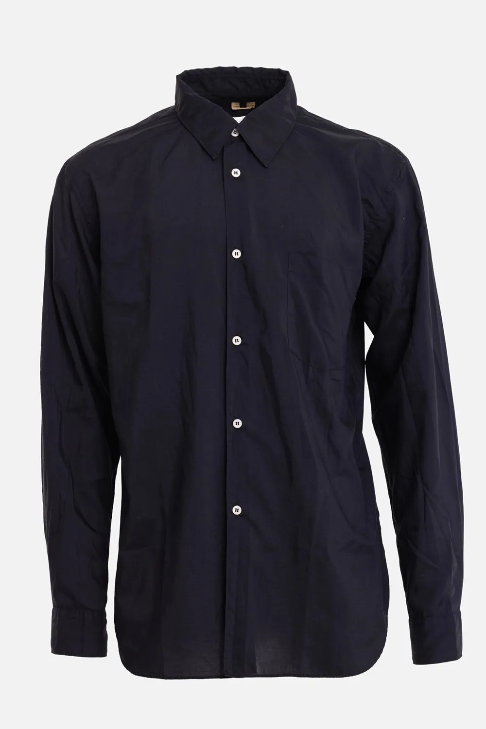 Polyester Button-Up Shirt sold by Plus Zero Concept Store