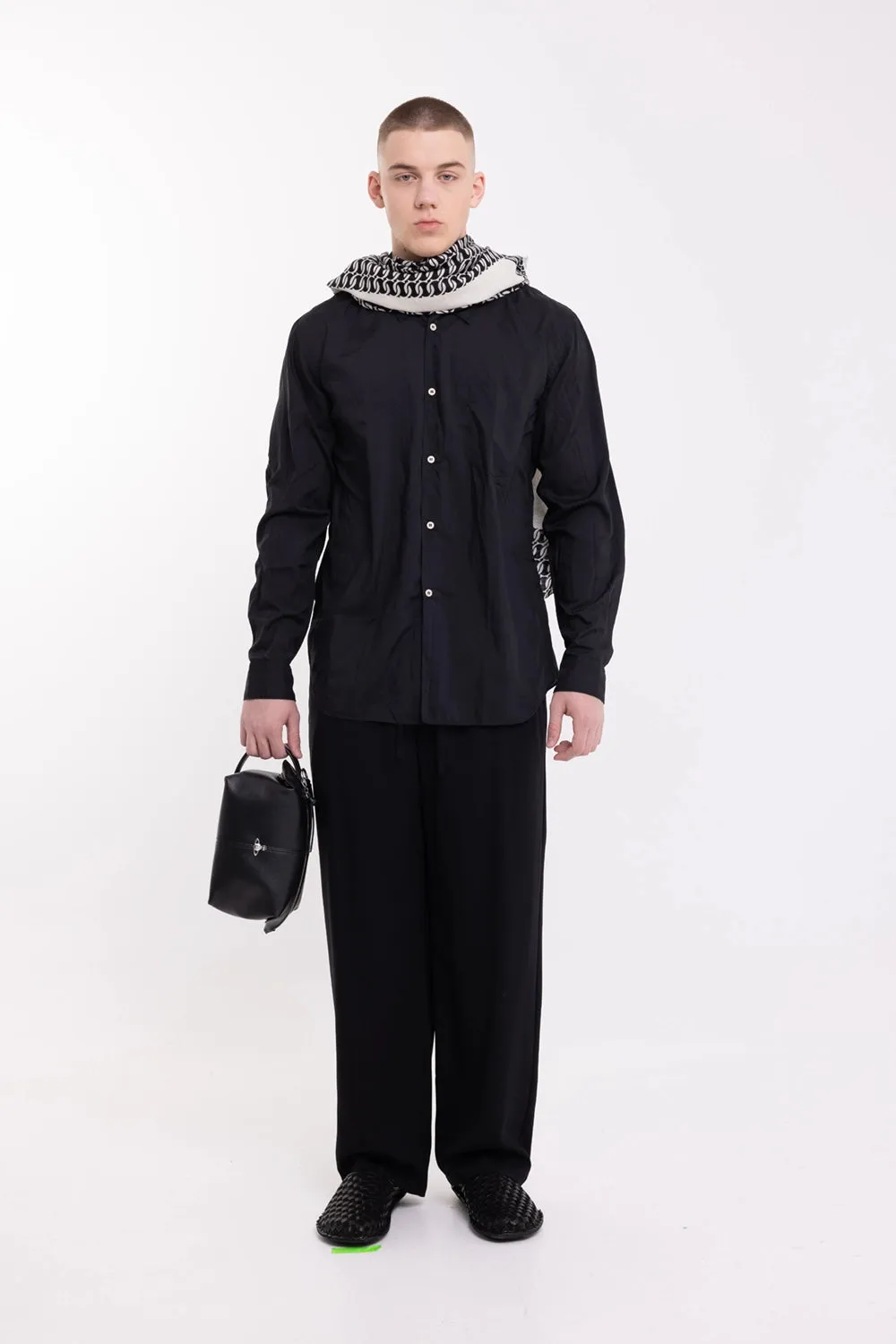 Polyester Button-Up Shirt sold by Plus Zero Concept Store product image thumbnail 2