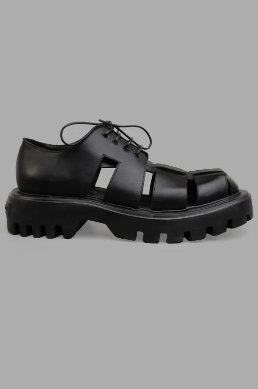 Iron Black Shoes made by Plus Zero Concept Store