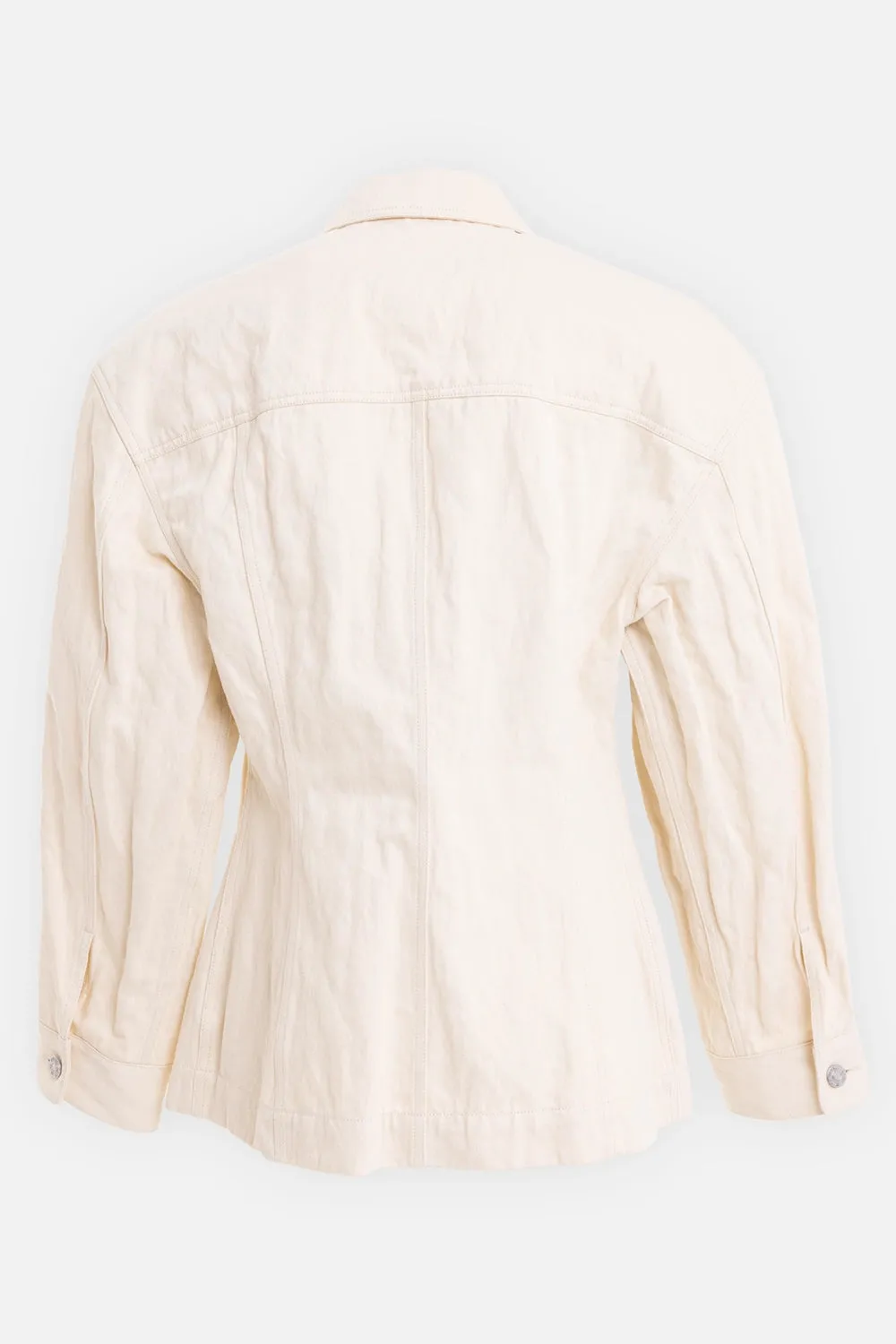 Crushed Trucker Jacket sold by Plus Zero Concept Store product image thumbnail 3