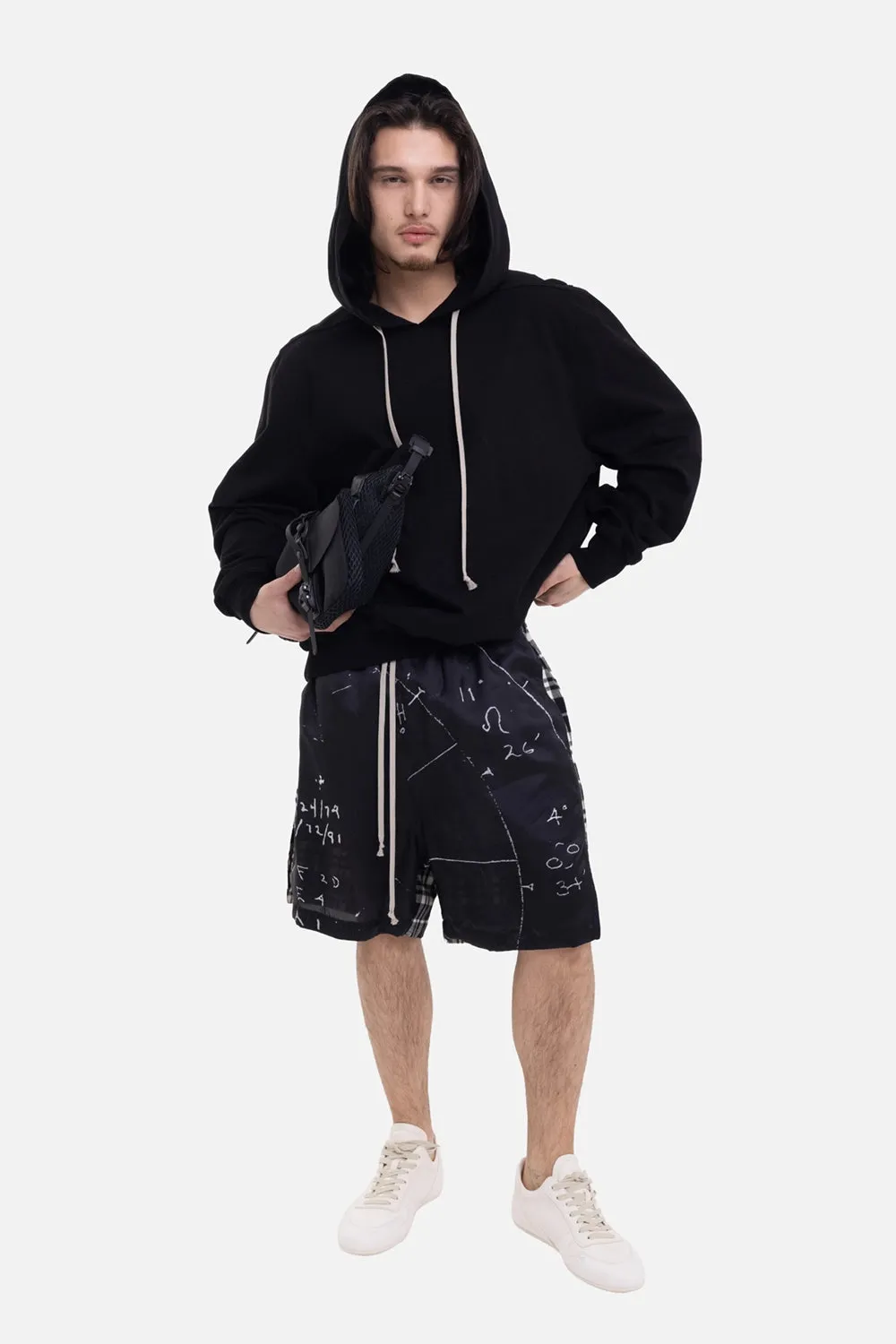 Temple of Love Hoodie in Black/Milk sold by Plus Zero Concept Store product image thumbnail 2