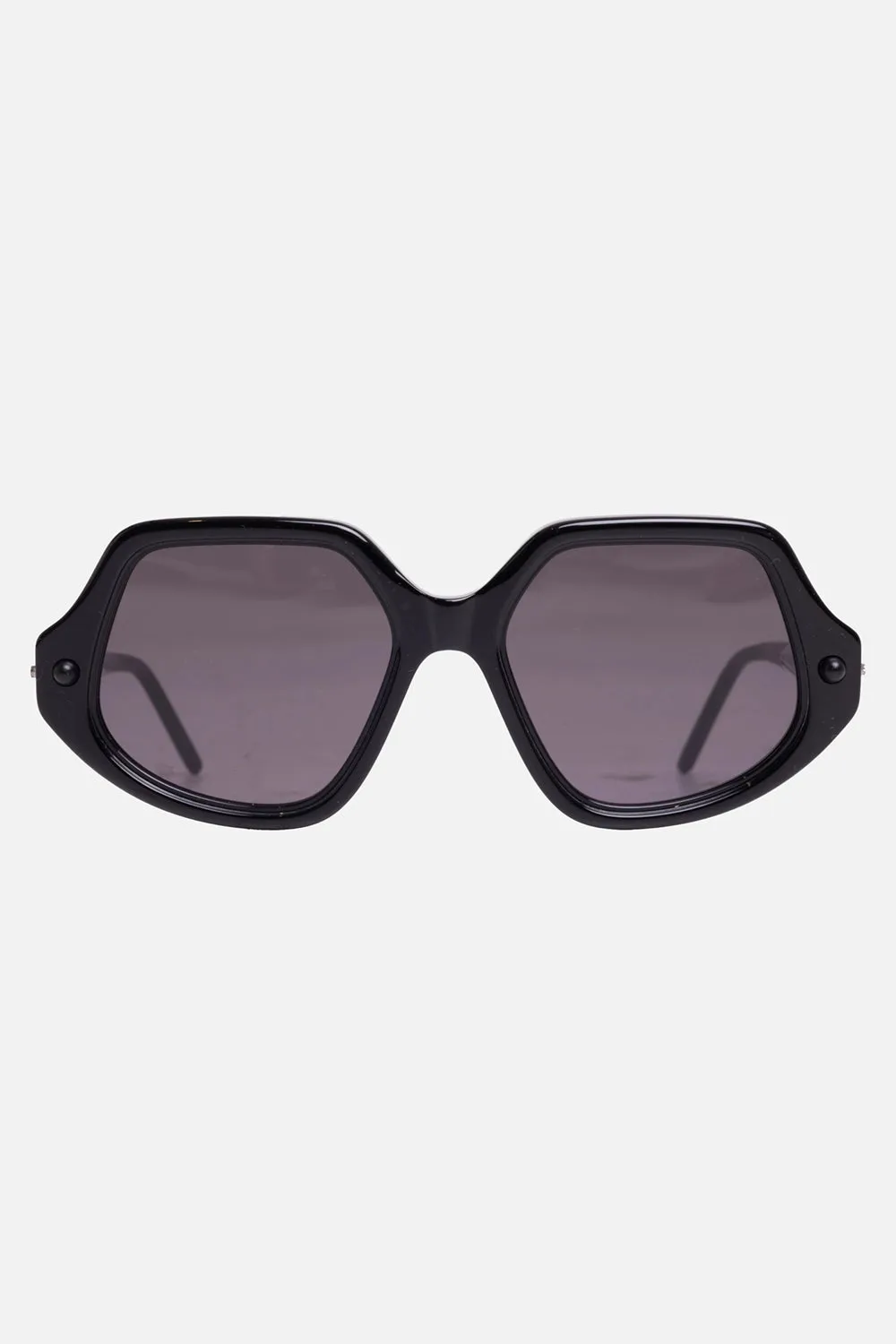 Black Shine Geometric Sunglasses sold by Plus Zero Concept Store