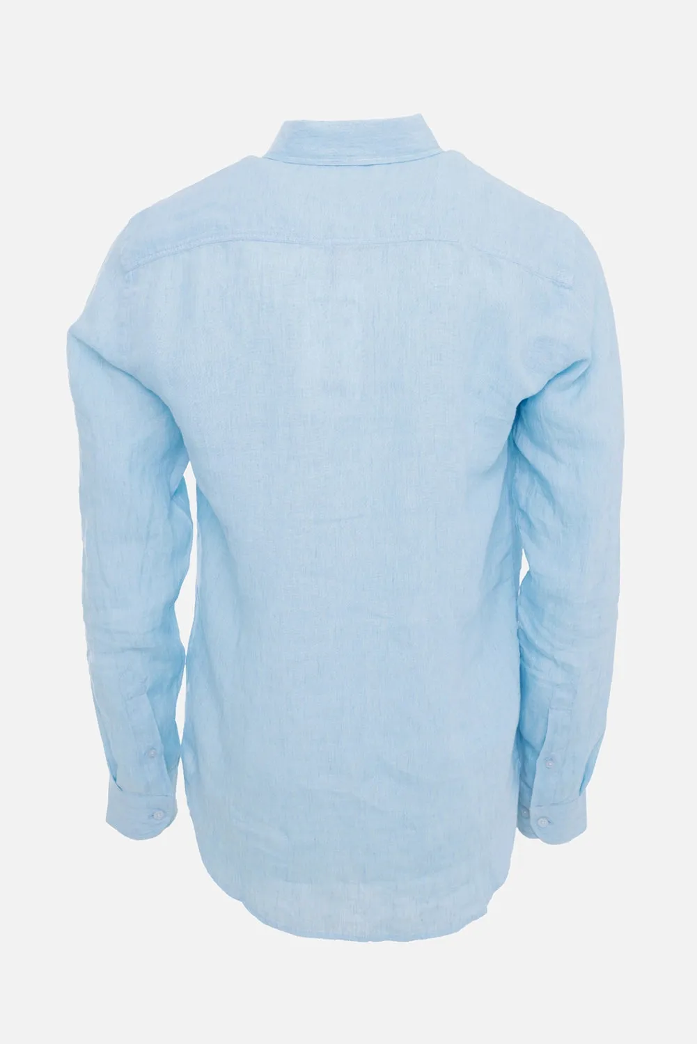Giles Lino Stitched Linen Shirt sold by Plus Zero Concept Store product image thumbnail 3