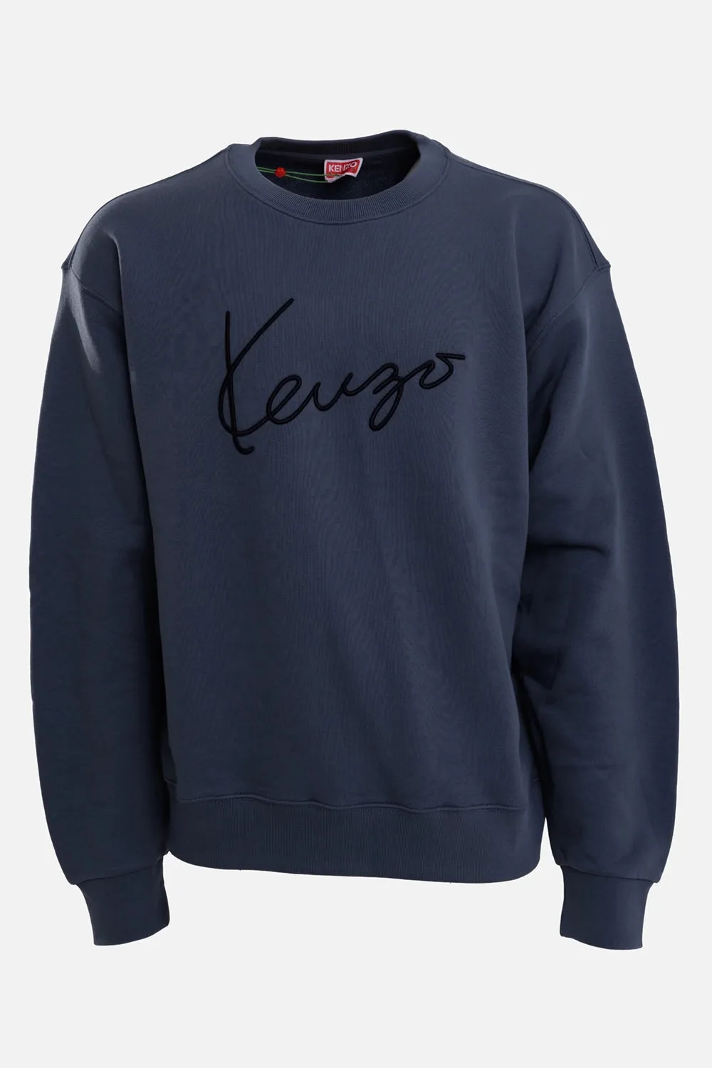 Signature Embroidered Crewneck Sweatshirt sold by Plus Zero Concept Store