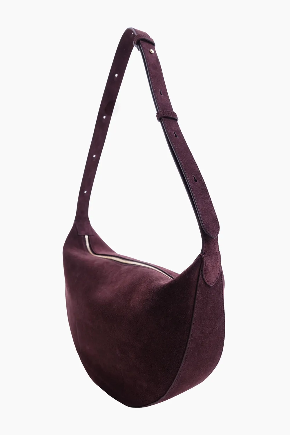 Large Bean Suede Shoulder Bag sold by Plus Zero Concept Store product image thumbnail 2