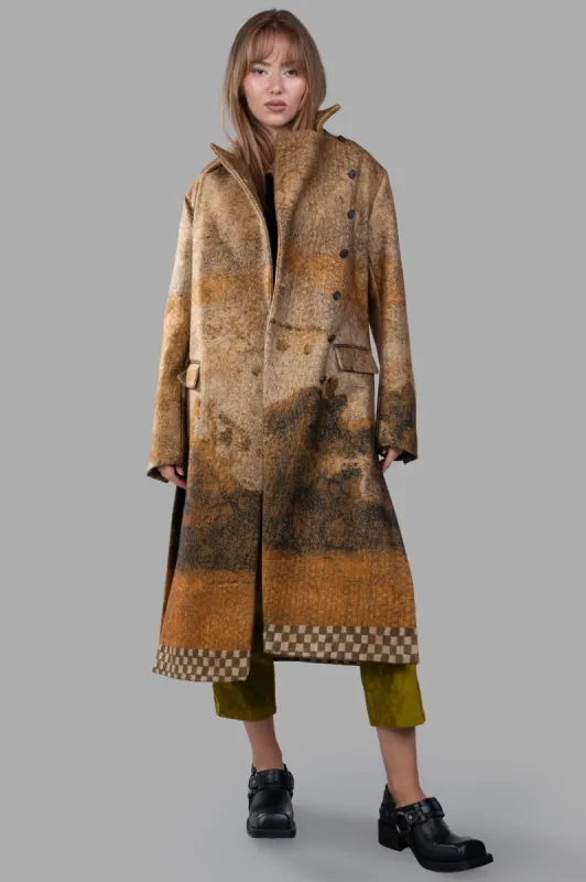 Printed Coat sold by Plus Zero Concept Store