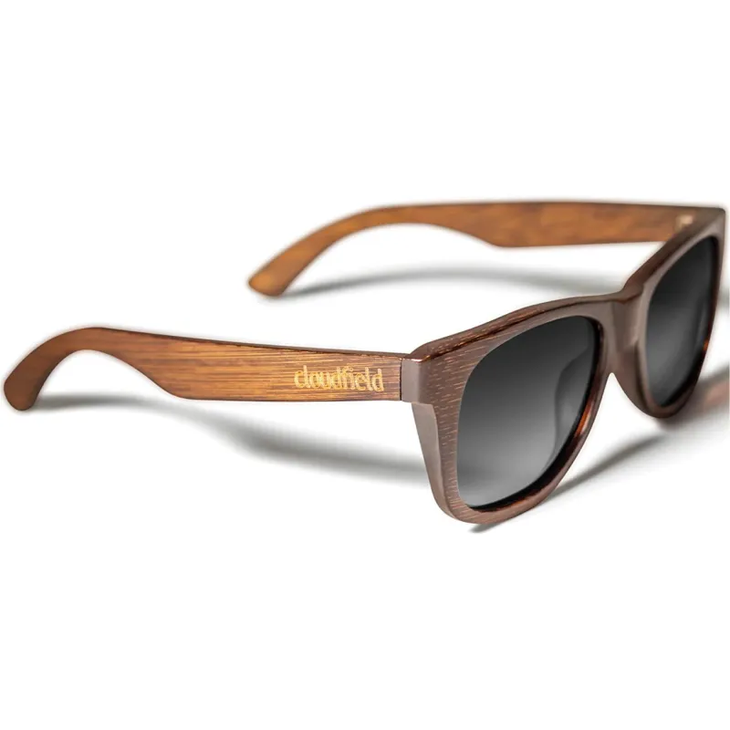 Cloudfield Unisex Polarized Wood Sunglasses - Oakwood sold by Cloudfield