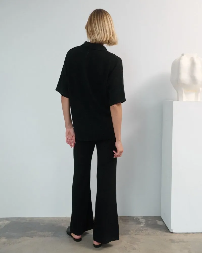 Sutemos: Black Cotton Shirt sold by The Knotty Ones product image thumbnail 4
