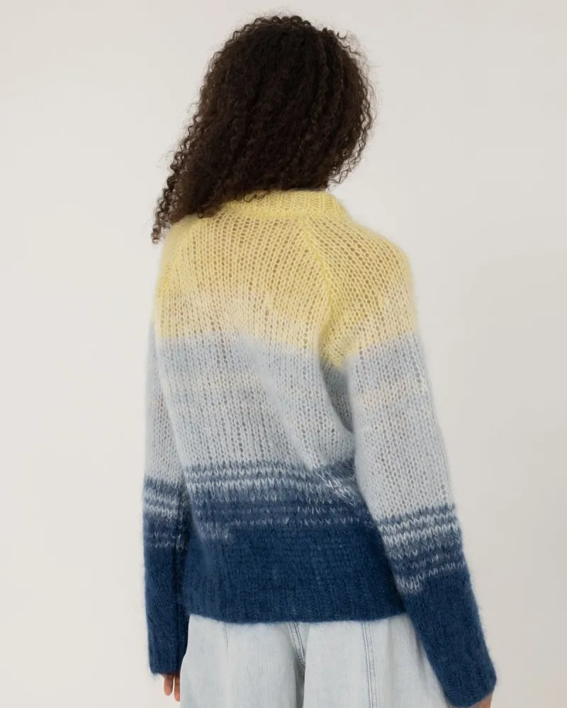 Perkūnas: Twilight Gold Mohair & Silk Sweater sold by The Knotty Ones product image thumbnail 4