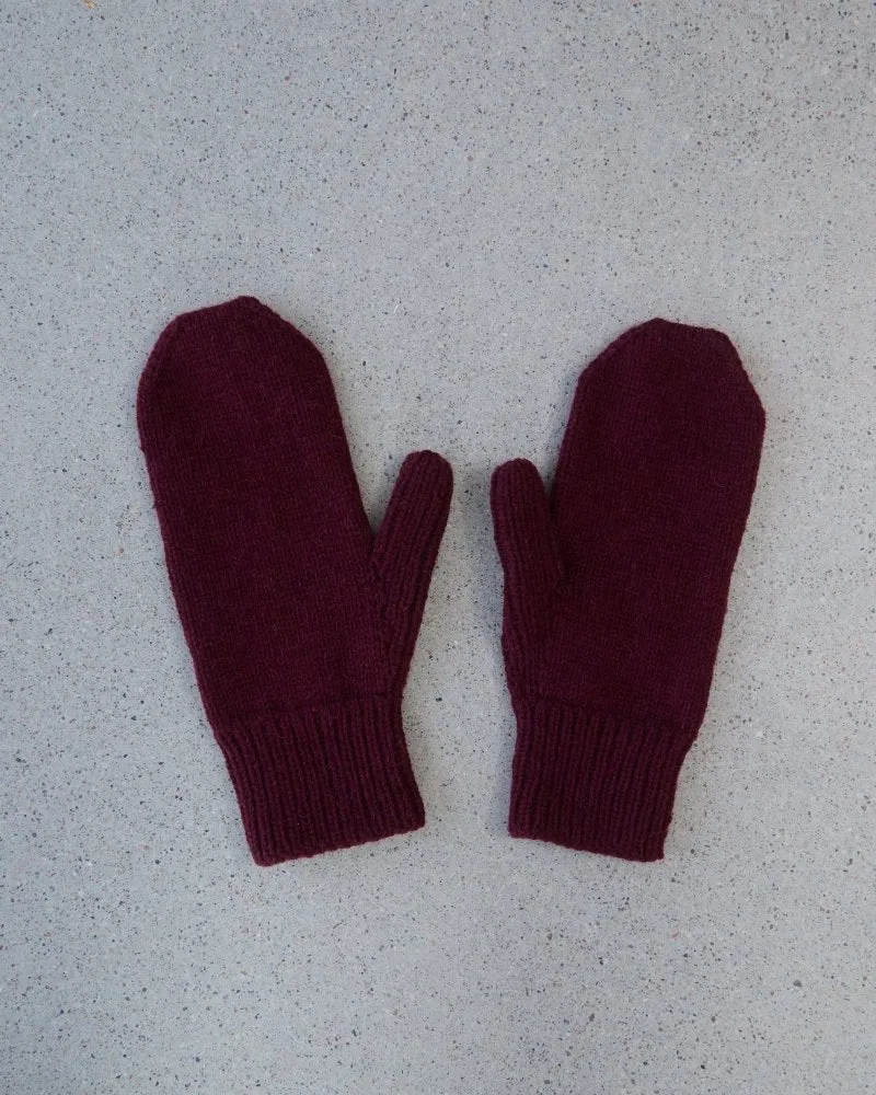 Vilna: Camel Alpaca Wool Mittens sold by The Knotty Ones product image thumbnail 4