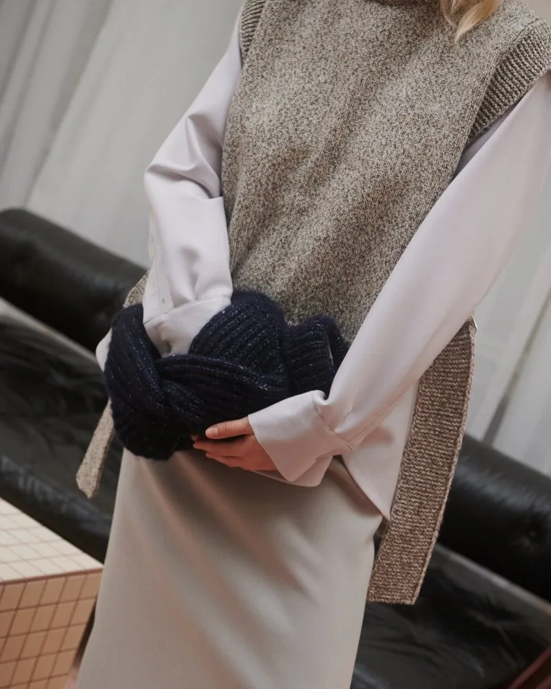 Šaknys: Sea Salt Hot Water Bottle Cover sold by The Knotty Ones product image thumbnail 2