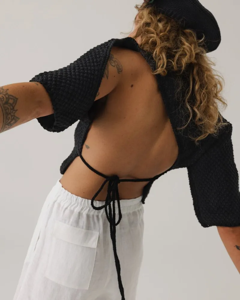 Lake Galvė: Handmade White Top sold by The Knotty Ones product image thumbnail 2