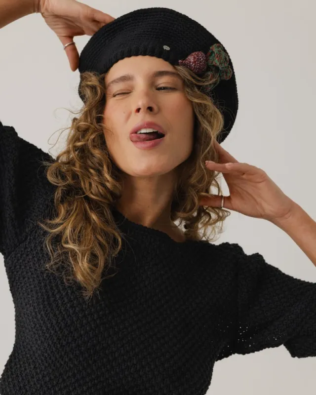 Beretė: Crochet Hat sold by The Knotty Ones