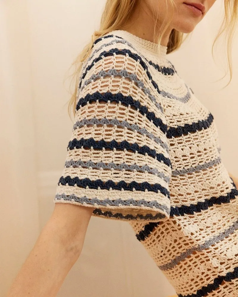 Vasara: Waves Mini Dress sold by The Knotty Ones product image thumbnail 2