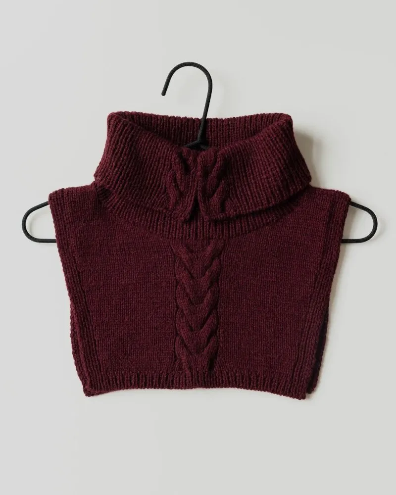 Vilna: Hellebore Alpaca Wool Mittens & Neckwarmer Set sold by The Knotty Ones product image thumbnail 4