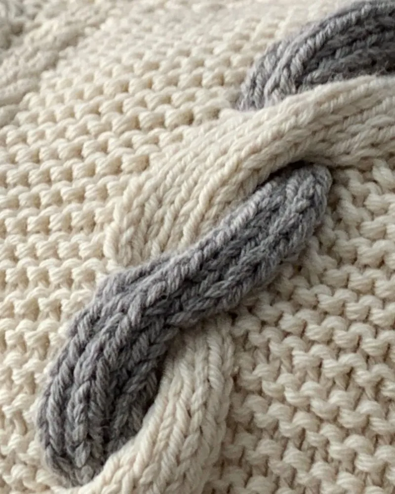 Barbora: White Wool Turtleneck sold by The Knotty Ones product image thumbnail 3