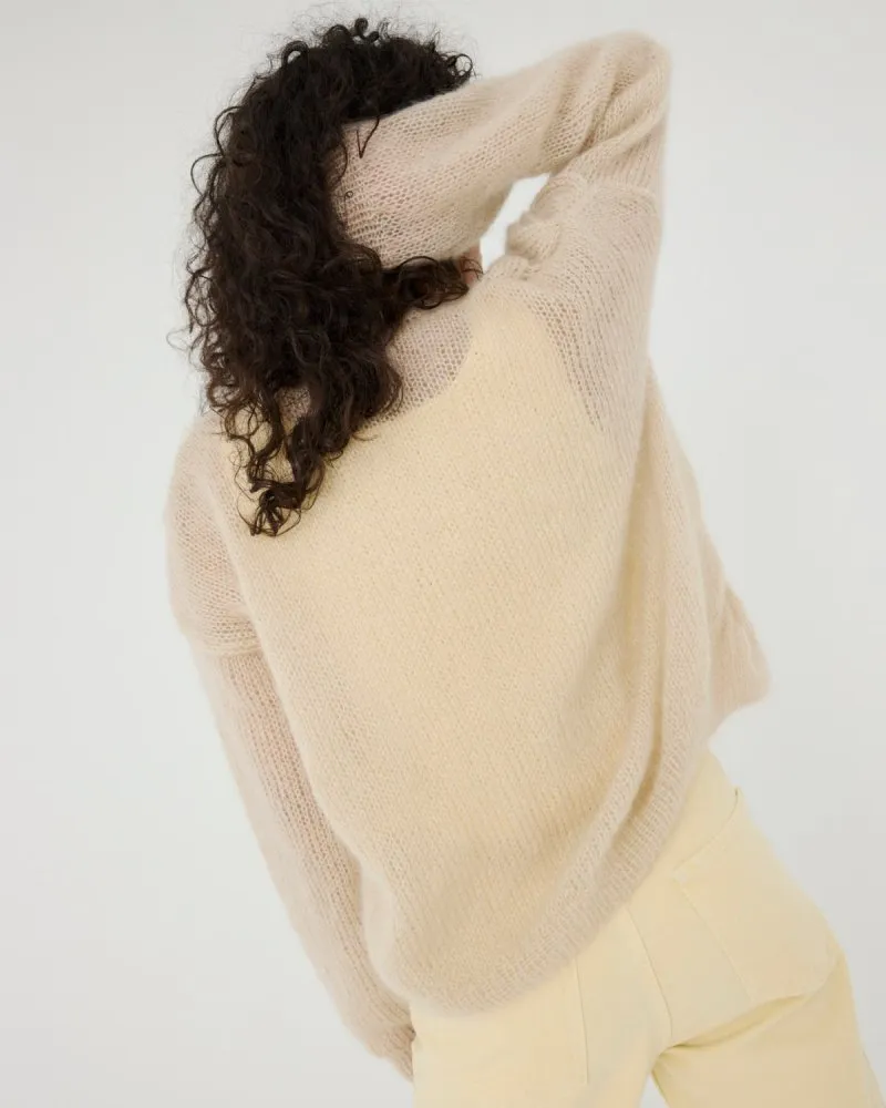 Twisted Erik: Cloud Silk Mohair Cardigan sold by The Knotty Ones product image thumbnail 4
