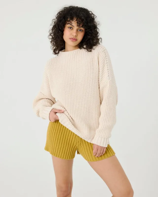 Laumės: Oat Cotton Sweater made by The Knotty Ones