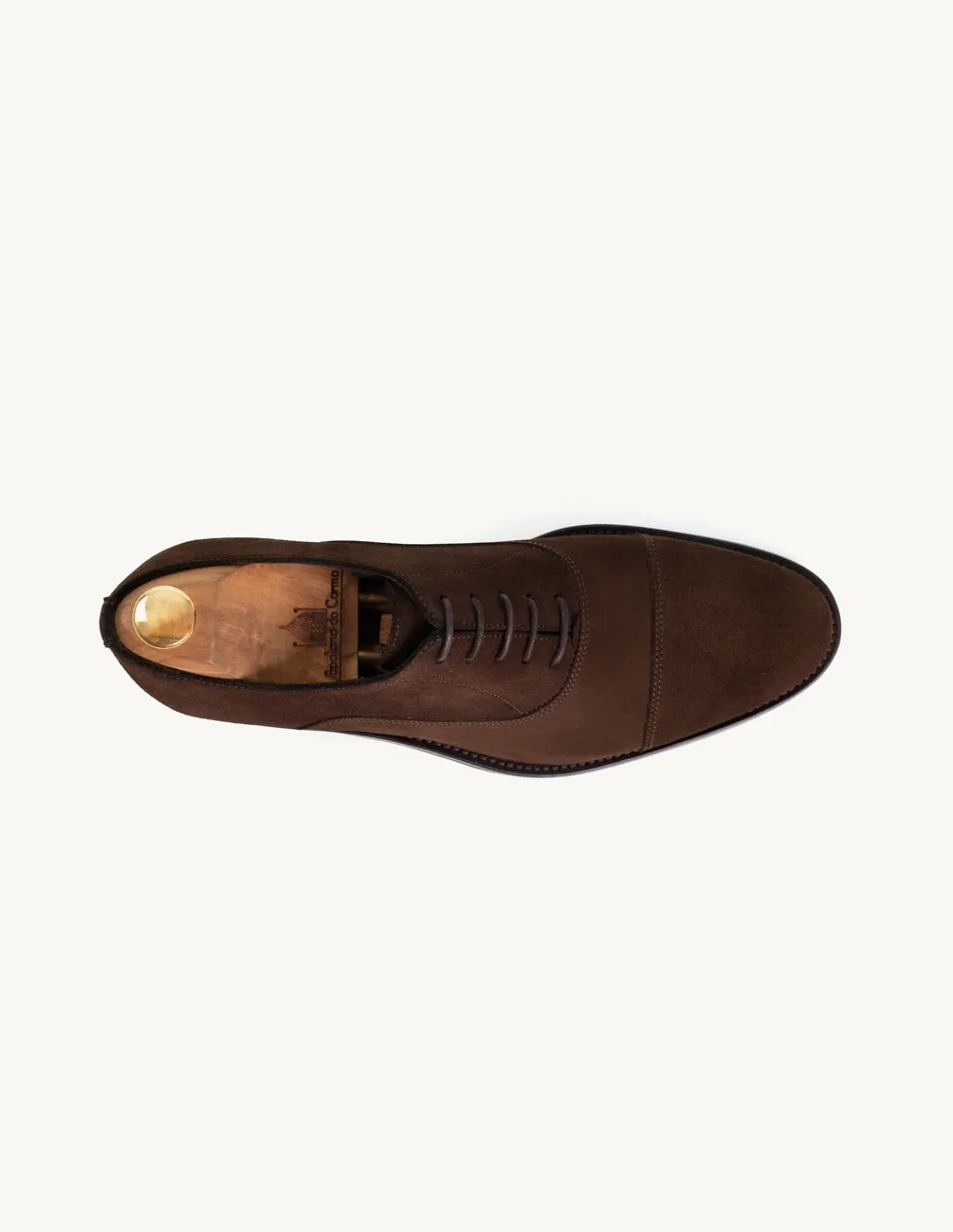 Sapato Oxford Firmino Castanho Camurça sold by Sapataria do Carmo product image thumbnail 2