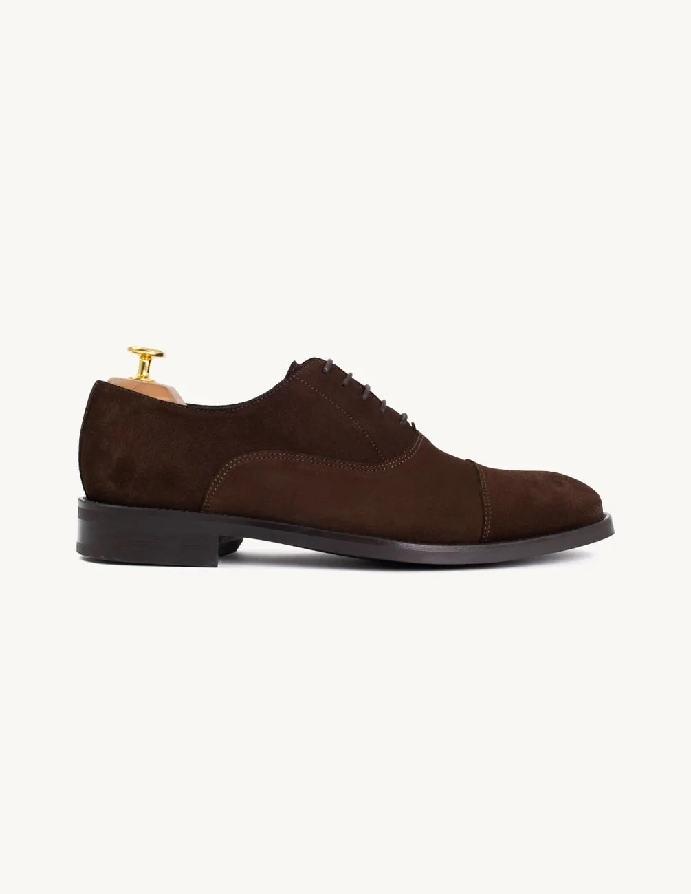 Sapato Oxford Firmino Castanho Camurça sold by Sapataria do Carmo product image thumbnail 3