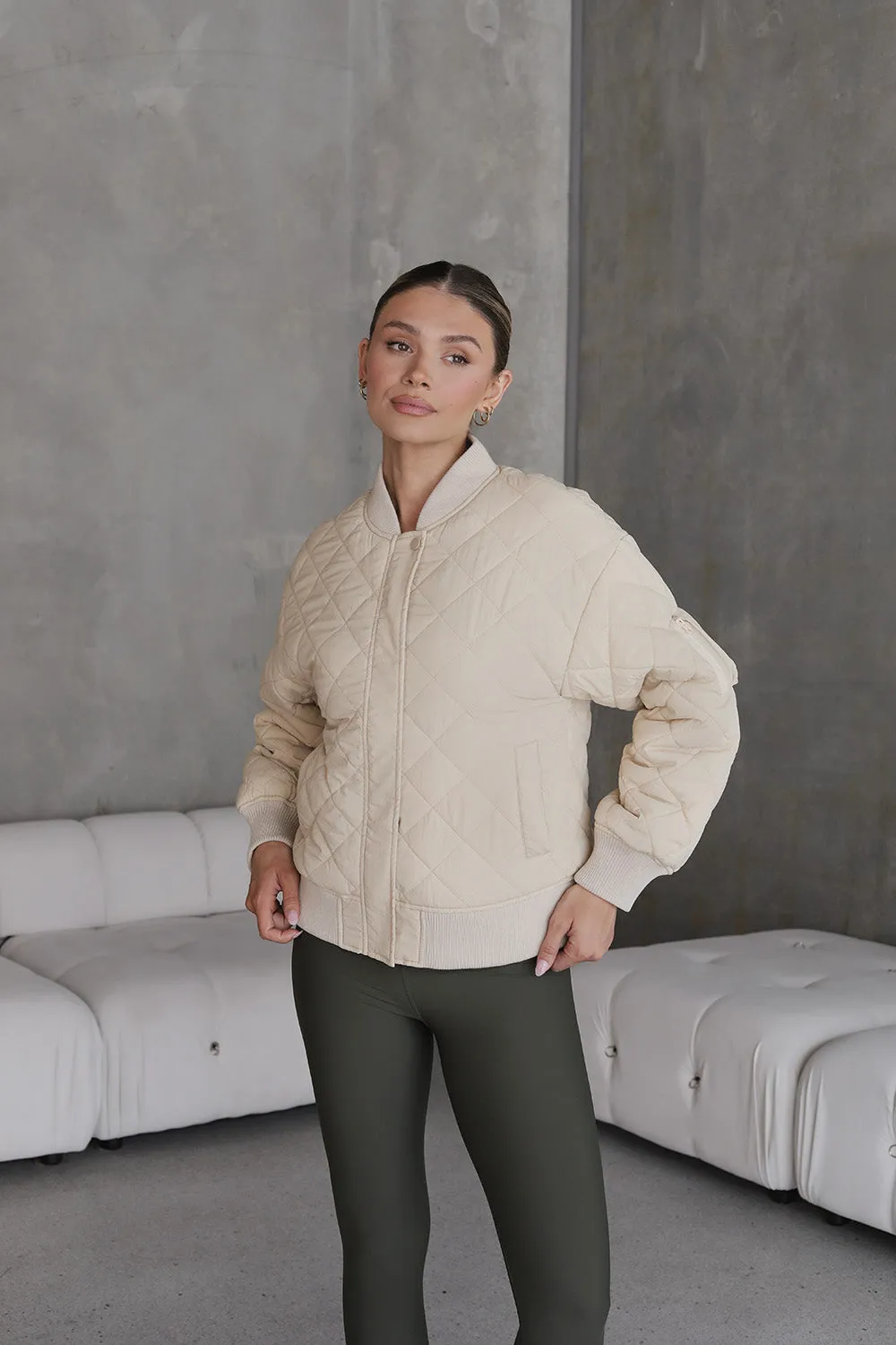 Bobbi Bomber Jacket sold by dk active product image thumbnail 3