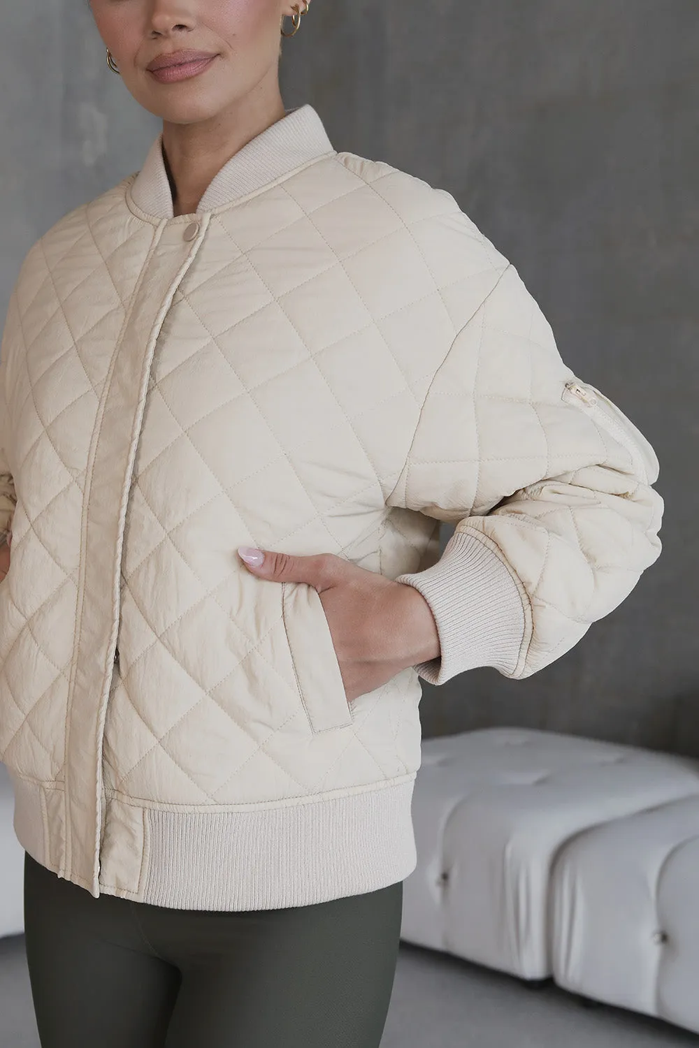 Bobbi Bomber Jacket sold by dk active product image thumbnail 4